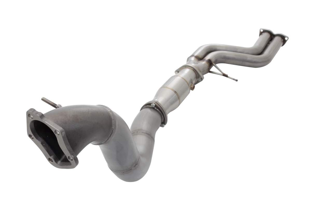 XForce | 4" Cast Dump Pipe & 3.5" High Flow Cat Kit | Ford Falcon BA BF XR6 Turbo 2002–2008 | E4-F6-DC