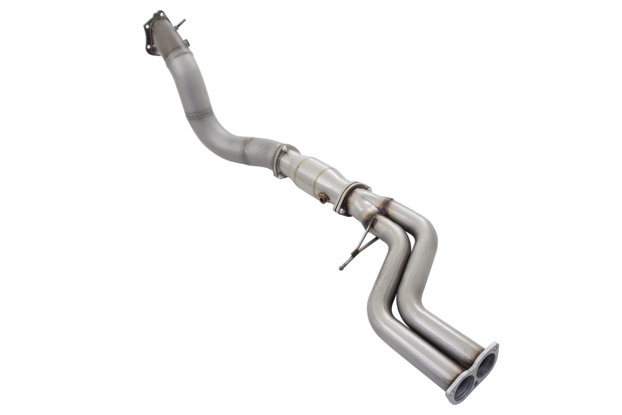 XForce | 4" Cast Dump Pipe & 3.5" High Flow Cat Kit | Ford Falcon BA BF XR6 Turbo 2002–2008 | E4-F6-DC