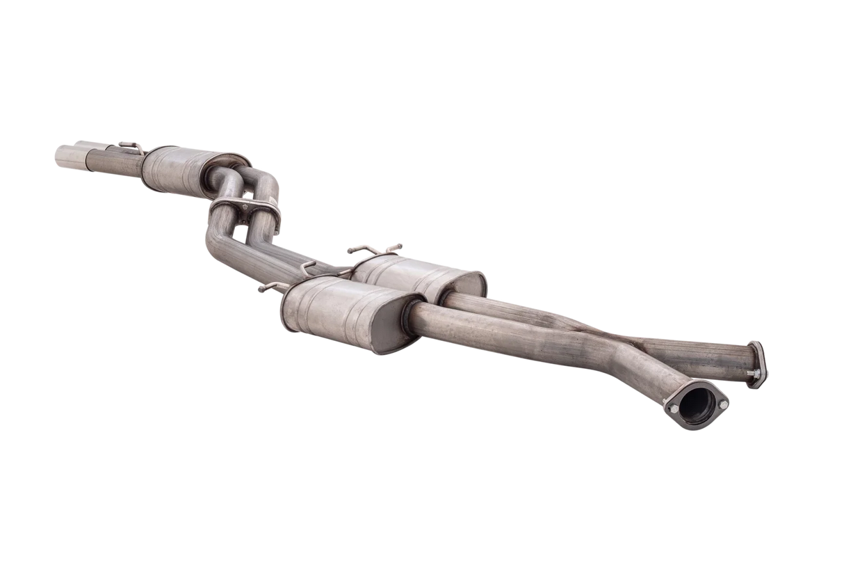 XForce | Dual 3" Catback Exhaust | Holden Commodore VT VX VY VZ Calais Clubsport 1997–2006 | E4-HV08-CBS