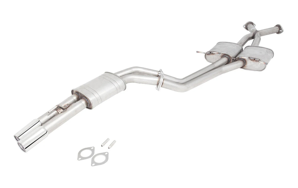 XForce | Twin 2.5" Cat-Back Exhaust System | Holden Monaro VT VX VY V8 2001–2004 | E4-HV24-CBS