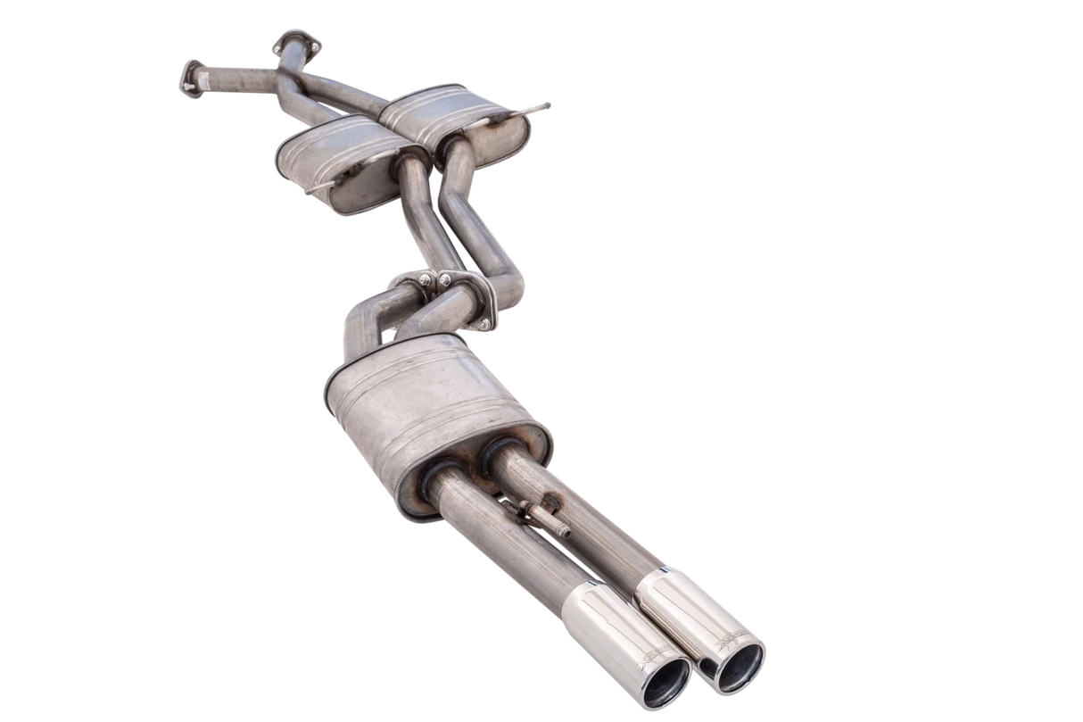 XForce | Twin 2.5" Cat Back Exhaust with Mufflers | Holden Commodore Calais VT VX VY VZ 1997–2007 | E4-HV20-1-CBS