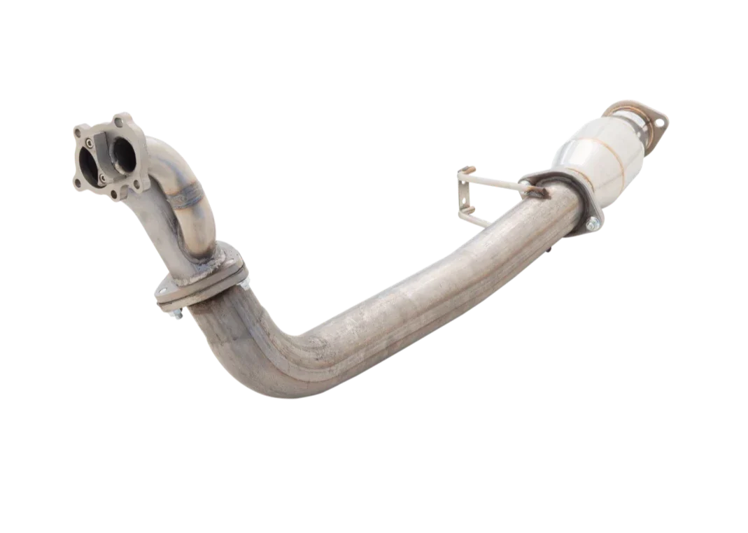 XForce | Split Dump Pipe & 100-Cell High-Flow Cat Kit | Nissan Silvia S14 S15 200SX 1994–2002 | E4-NS01-KITB