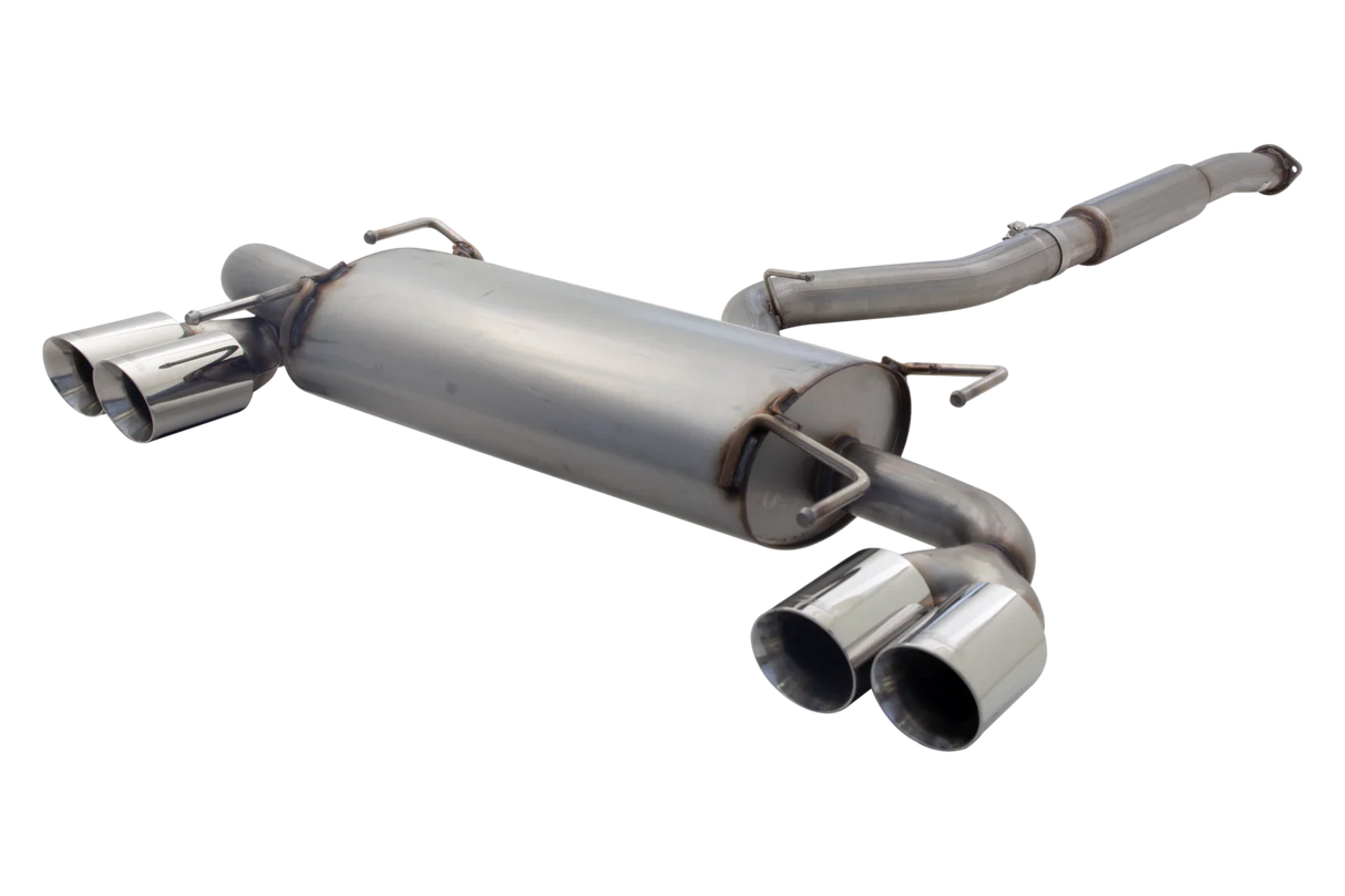 XForce | 3" 409 Stainless Cat-Back Exhaust | Subaru WRX STI G3 Hatch 2008–2014 | E4-SW09-02-CBS