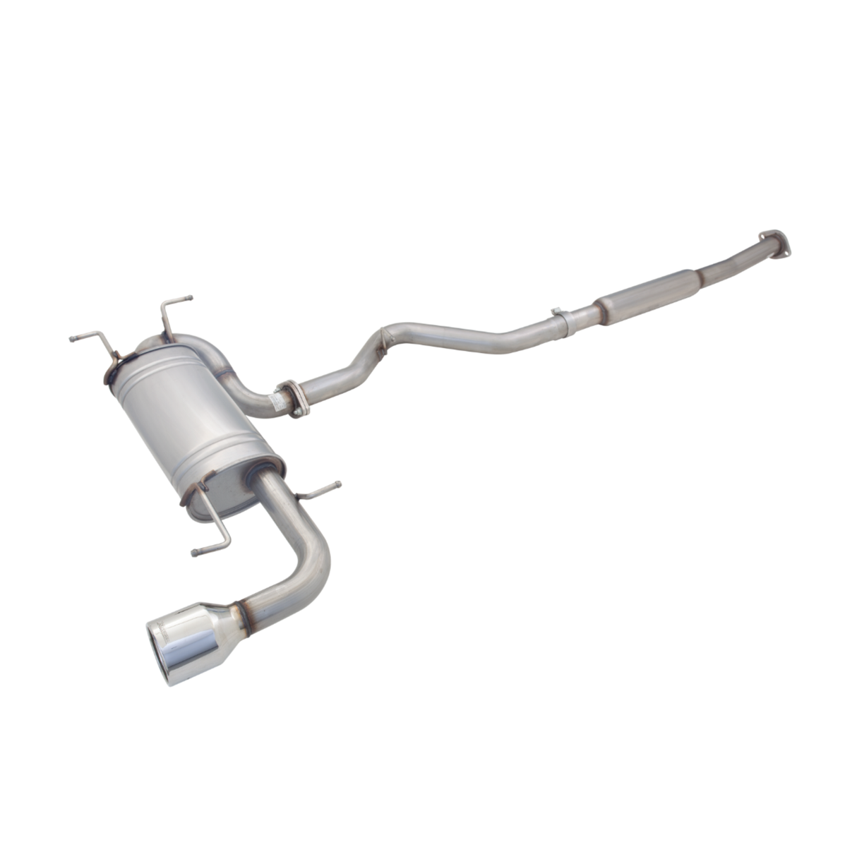 XForce | 2.5" Cat Back Exhaust 4.5" Tip | Subaru Impreza RS G3 Hatch 2007–2012 | E4-SW18-CBS