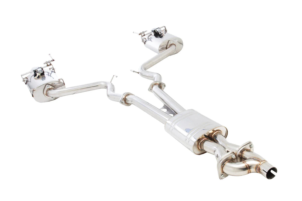 Xforce | Twin 2.5" Varex Valved Cat Back System | Ford Mustang EcoBoost 2.3L 2015–2023 | ES-FM17-VMK-02-CBS