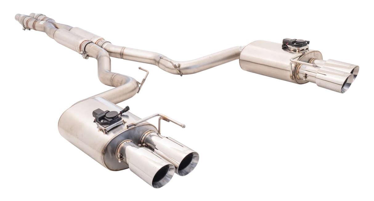 XForce | Twin 3" Varex Catback Exhaust | Ford Mustang FN GT 5.0L 2018–2026 | ES-FM18VMK-CBS