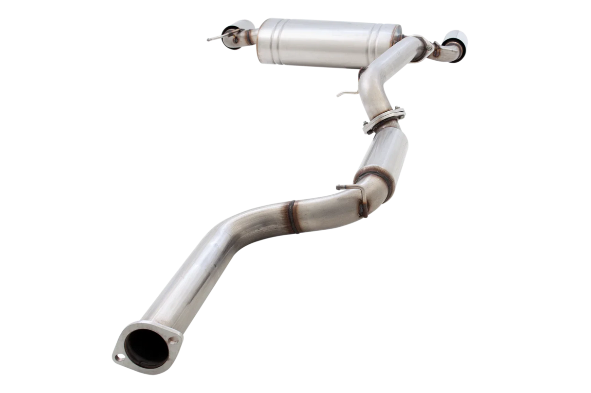 XForce | 3" Raw 409 Stainless Cat Back Exhaust | Ford Focus XR5 Turbo LS LT LV 2006–2011 | E4-FX02-CBS