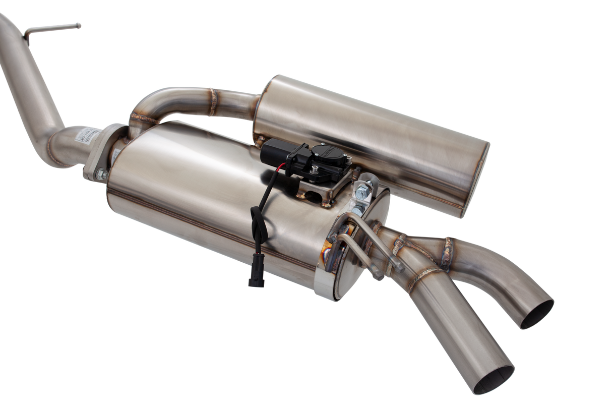 XForce | Kia Stinger GT Varex Valved Cat Back Exhaust System | Twin 2.5" 304 Stainless | ES-KS17-VMKCBS