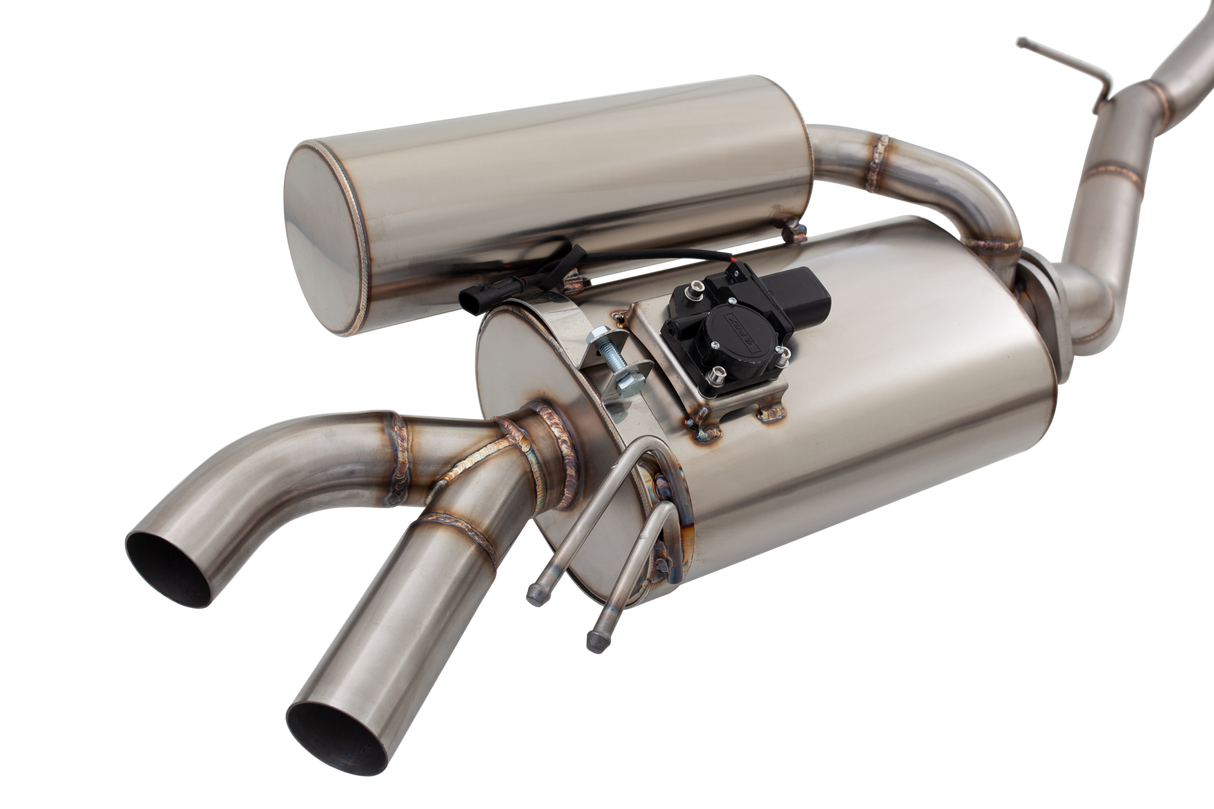XForce | Kia Stinger GT Varex Valved Cat Back Exhaust System | Twin 2.5" 304 Stainless | ES-KS17-VMKCBS