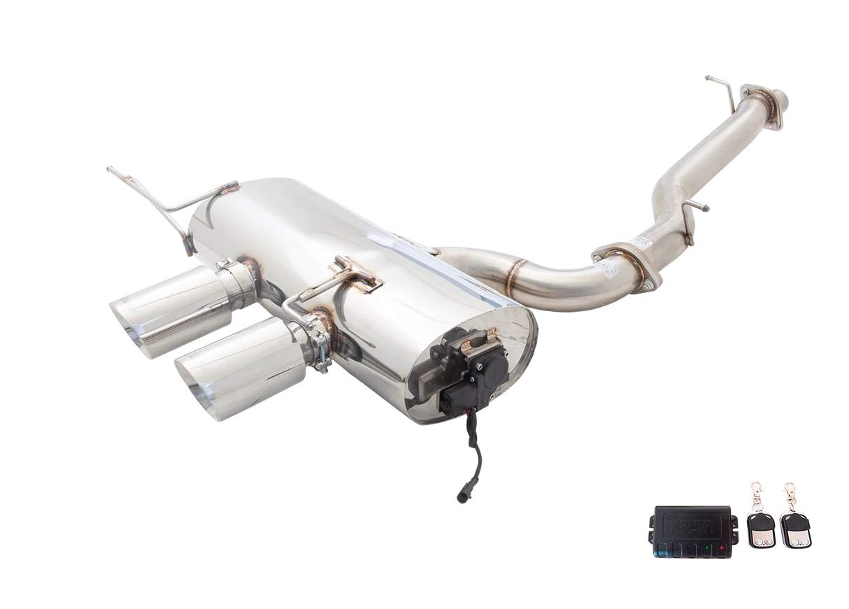 XForce | Varex Valved Cat Back Exhaust System | 304 Stainless Steel | VW Golf MK6 Hatchback 2011-On | ES-VW07VMK-CBS