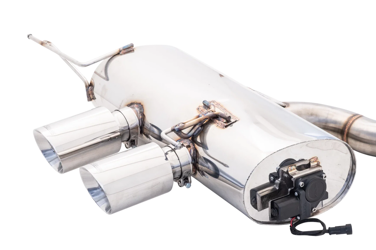 XForce | Varex Valved Cat Back Exhaust System | 304 Stainless Steel | VW Golf MK6 Hatchback 2011-On | ES-VW07VMK-CBS