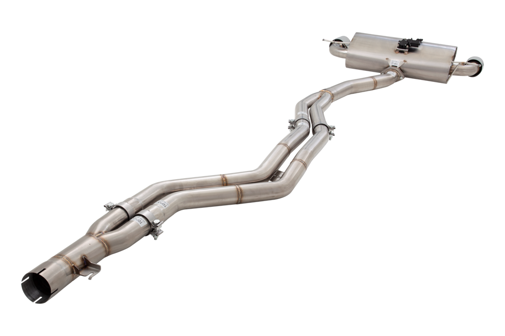 Xforce | 3" Varex Valved Cat Back Exhaust System | BMW 1 Series F20 M140i 2016–2019 | ESBM140VKCS