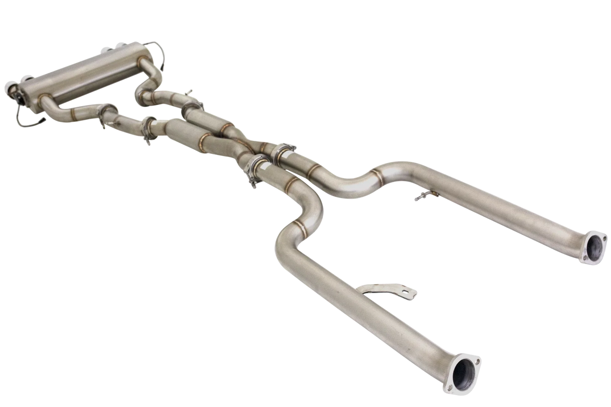 XFORCE - Varex dual 3" 304 stainless steel cat back exhaust system