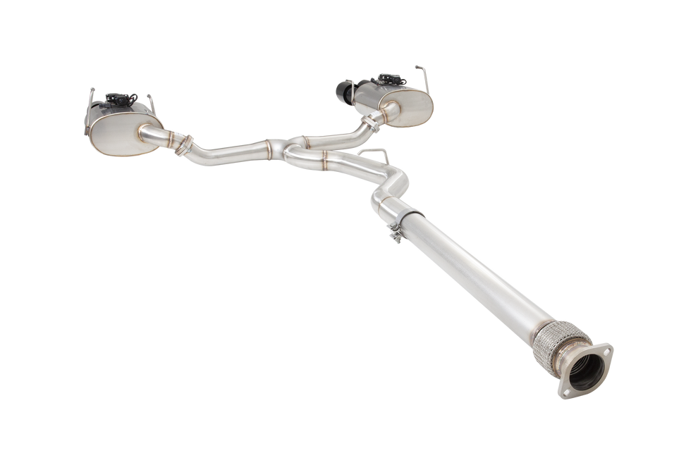 Xforce | Varex Cat Back Black Tips | Subaru WRX VB Sedan 2022–2026 | ESSWVB22VKBK