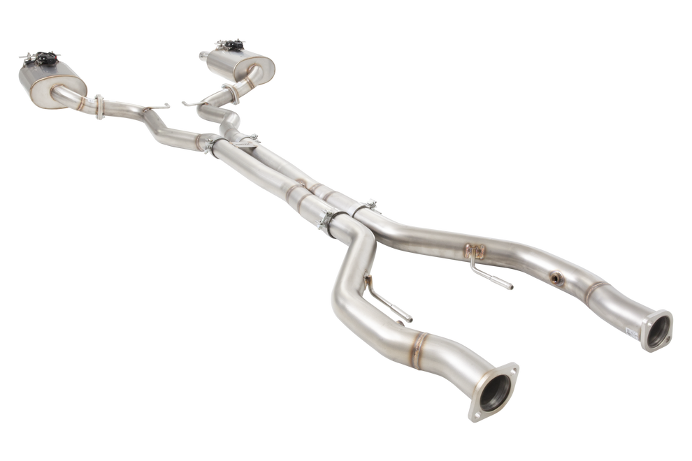 XForce | Twin 3" Varex Cat Back Straight Center | HSV Maloo VF Utility 2013–2017 | ESVF74MALVKCS
