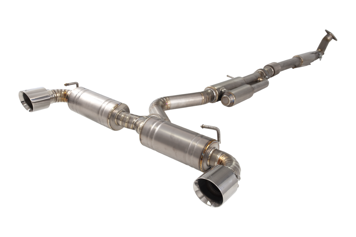 Xforce | 3" Titanium Cat Back Exhaust System | Toyota Yaris GR 1.6L Turbo 2020–2026 | ETTY21CS