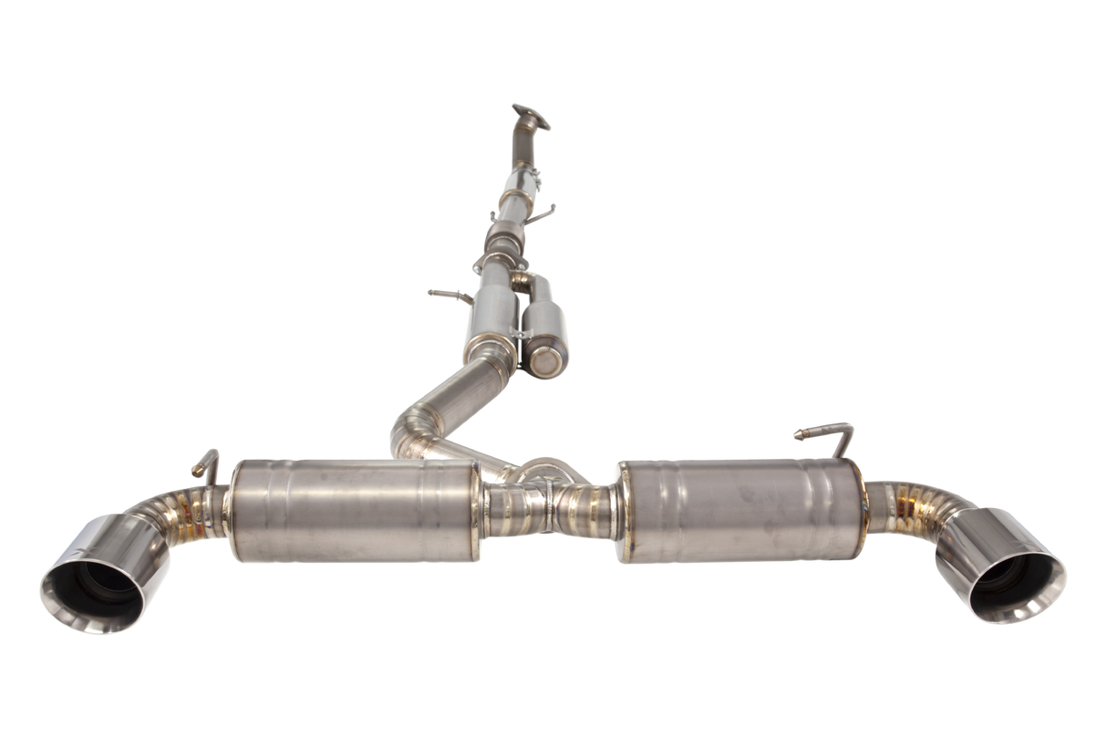 Xforce | 3" Titanium Cat Back Exhaust System | Toyota Yaris GR 1.6L Turbo 2020–2026 | ETTY21CS