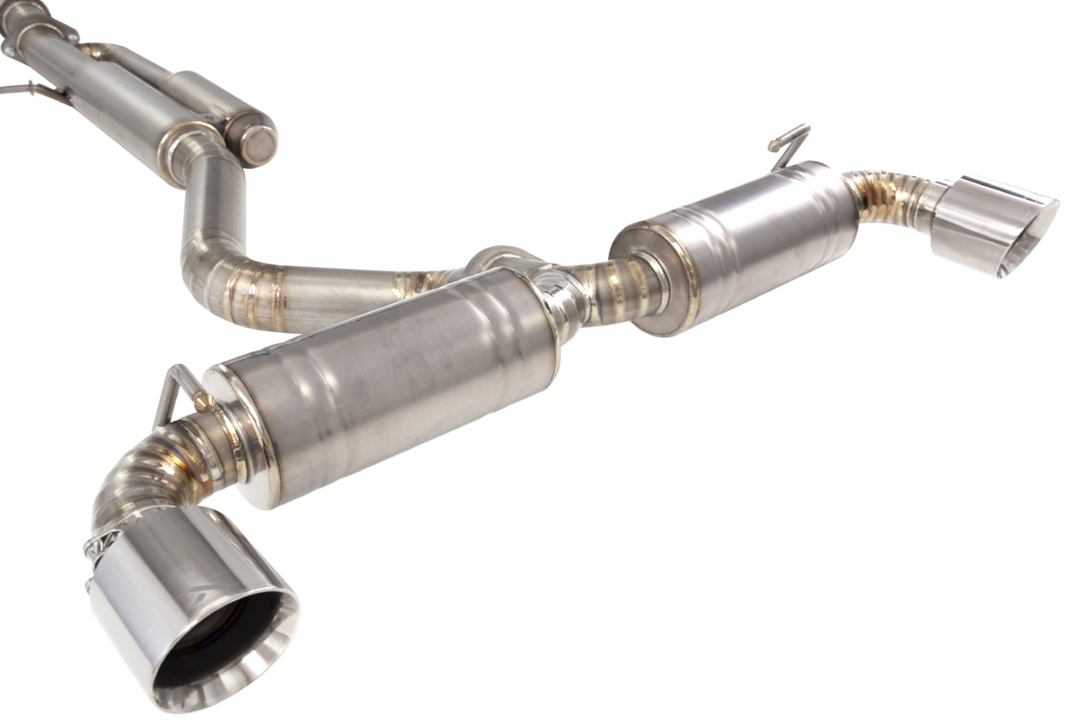 Xforce | 3" Titanium Cat Back Exhaust System | Toyota Yaris GR 1.6L Turbo 2020–2026 | ETTY21CS