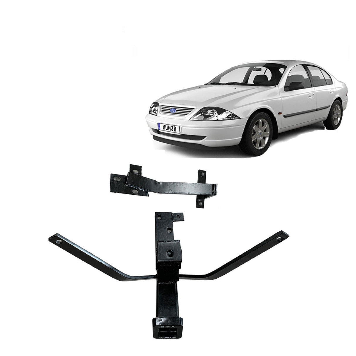 BTA | Heavy Duty Towbar | Ford Falcon AU Sedan 1998–2002 | Capacity 2300kg | FOR015H