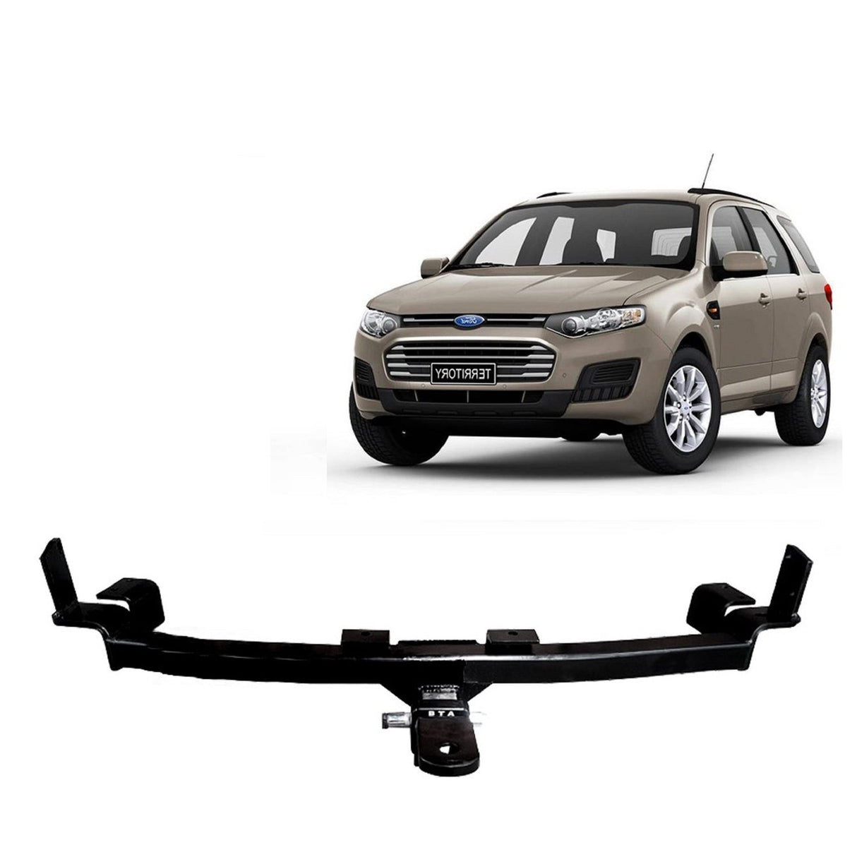 BTA | Heavy Duty Towbar | Ford Territory Wagon 2004–2016 | Capacity 2700kg | FOR016H