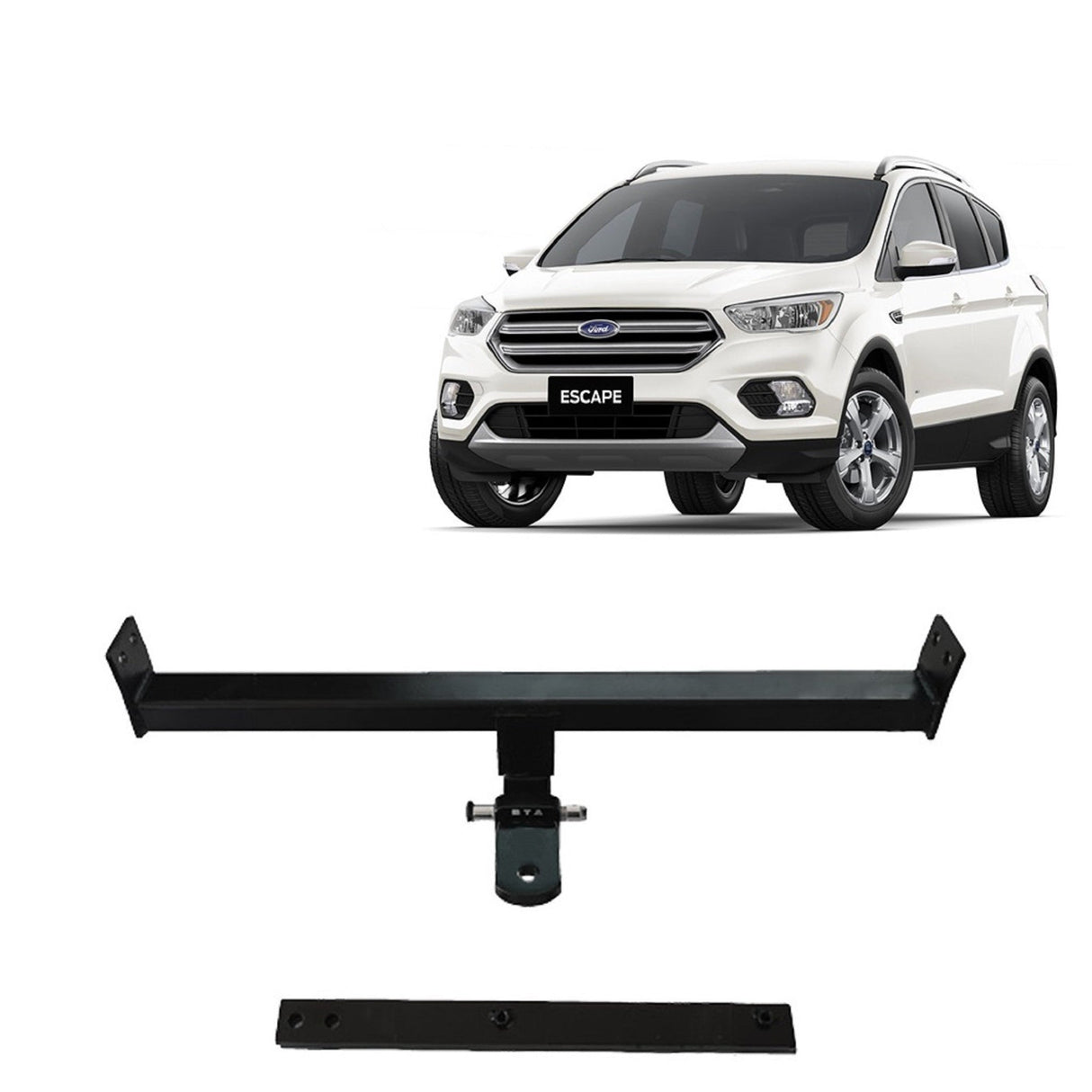 BTA | Heavy Duty Towbar | Ford Kuga TF / Escape ZG 2013–2020 | Capacity up to 1800kg | FOR019H