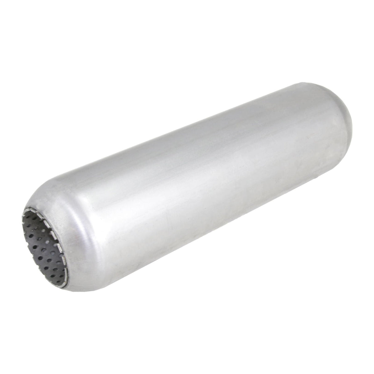 REDBACK | 2.5" Hotdog Resonator 12" Long | 409 Stainless Steel Perforated Core | HD12225P-409