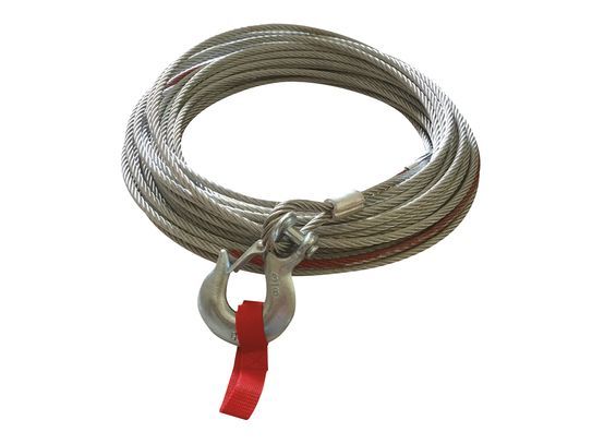Hulk 4X4 - STEEL WINCH CABLE REPLACEMENT T/S 9500lb 8.33mm x 28m GALVIN