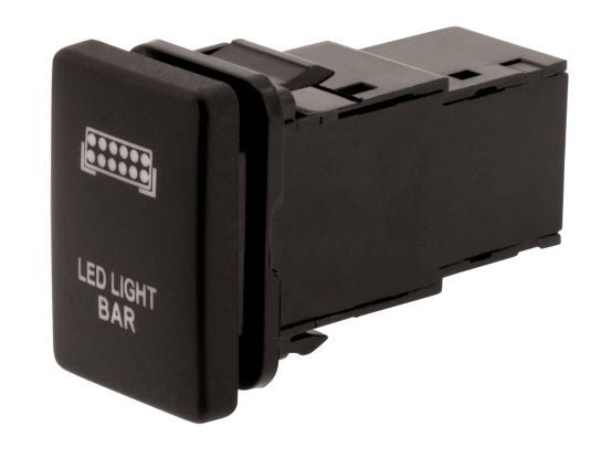 Hulk 4X4 - SWITCH PUSH BUTTON ON / OFF OE RPL 12V LIGHTBAR AMBR ILLUM