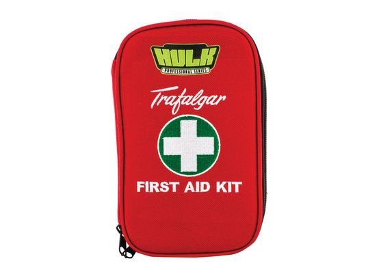 Hulk 4X4 - PERSONAL VEHICLE FIRST AID KIT SOFT RED DURABLE CASE