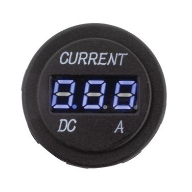 Hulk 4X4 - AMMETER 12/24v 0-10a BLUE LED 29mm DIA