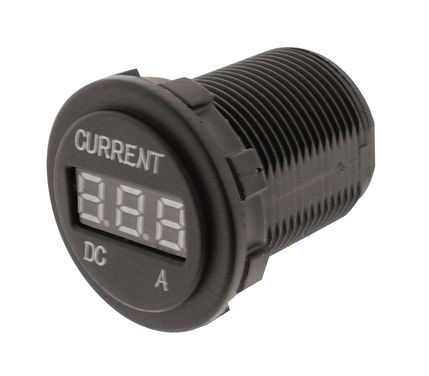 Hulk 4X4 - AMMETER 12/24v 0-10a BLUE LED 29mm DIA
