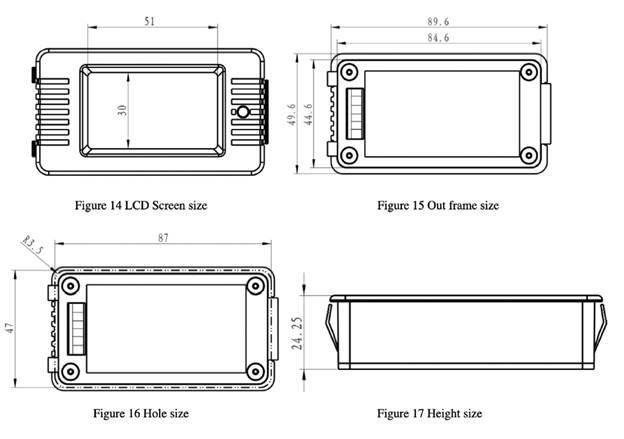 Hulk 4X4 - LCD BATTERY METER 200V 300amp DISCHARGE AMP CAPACITY ENERGY