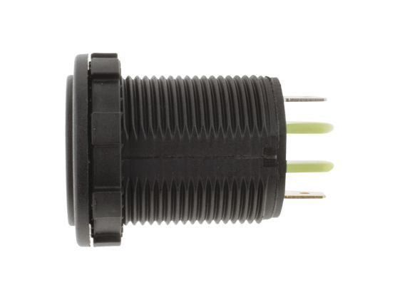 Hulk 4X4 - TEMPERATURE METER 12/24v -40/120c BLUE LED INC SENSOR