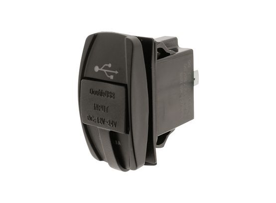 Hulk 4X4 - SWITCH SIZE DUAL USB 4.8a TOTAL 2.4a EACH PORT BLUE LED