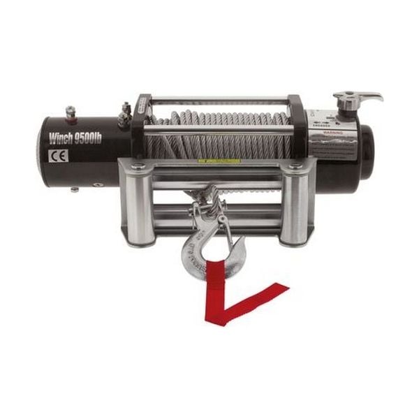 Hulk 4X4 - ELECTRIC 4X4 WINCH 9500lbs 12v STEEL CABLE IP65 RATING