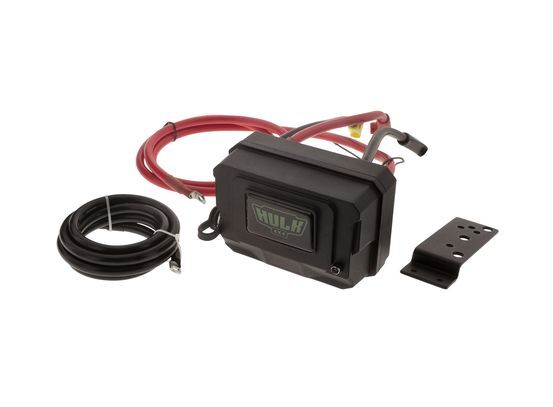 Hulk 4X4 - ELEC WINCH 12v PROFESSIONAL SERIES 9500lbs STEEL CABLE