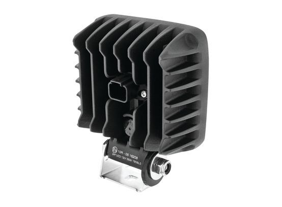 Hulk 4X4 - LED SQUARE WORKLAMP FLOOD BEAM 60 Deg 9-36V 35W 24 LEDs BLACK