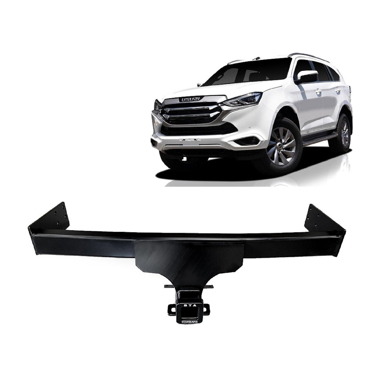 BTA Isuzu MUX (06/2021 – On) Heavy Duty Towbar 3500/350kg Capacity