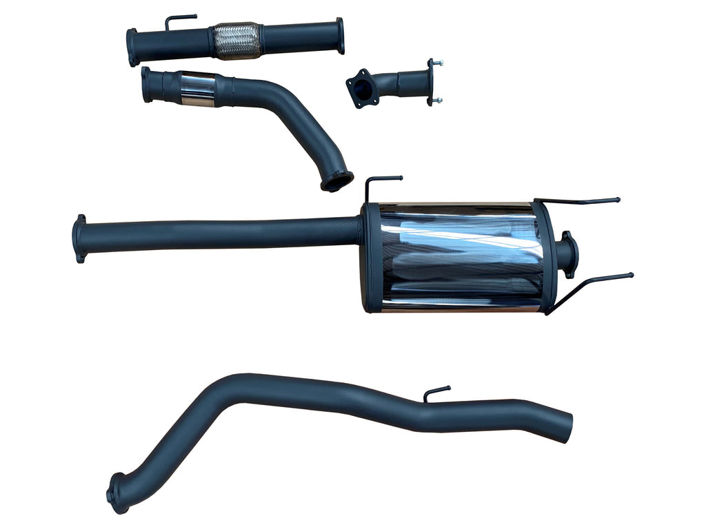 Outlaw 4x4 - Isuzu D-Max 2WD & 4WD 2011 - 2016 3L 4cyl Common Rail Turbo Diesel Muffler Exhaust System