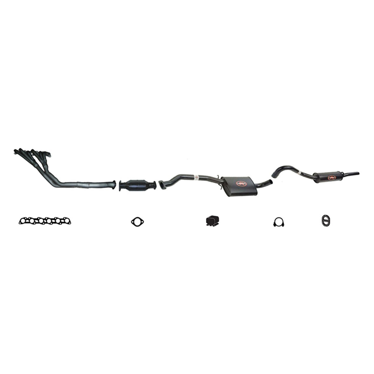 REDBACK - Holden Calais, Commodore (1986 - 1988) Sedan Performance Exhaust System