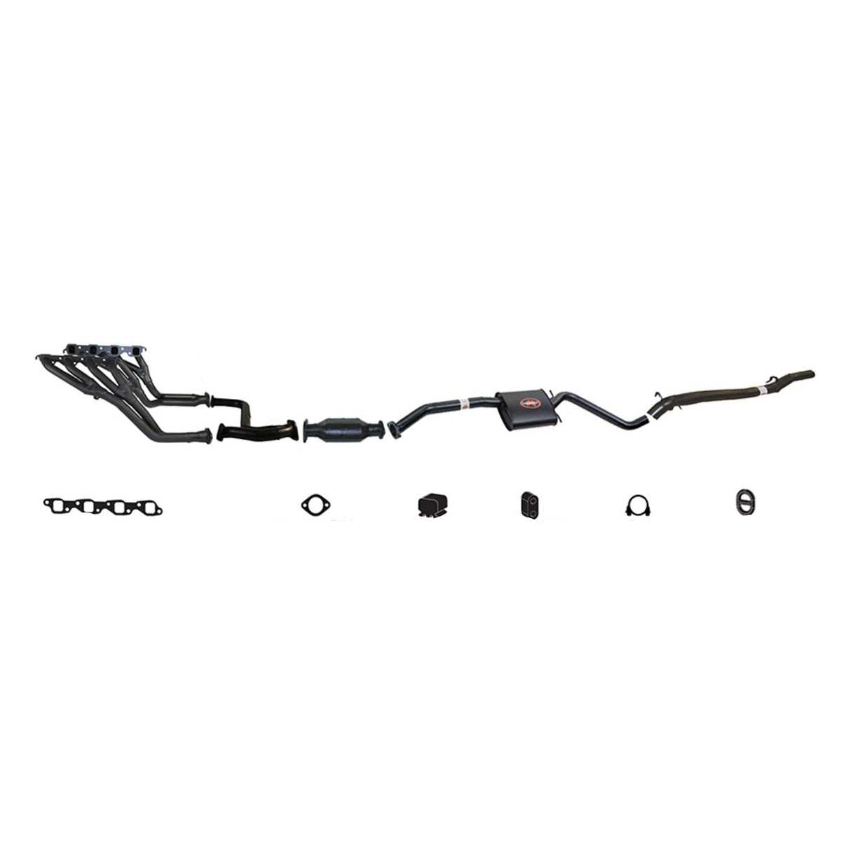 REDBACK - Holden Commodore (1995 - 1997) Sedan, Calais (1995 - 1997) Sedan Performance Exhaust System