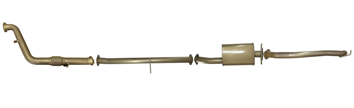 Pacemaker King Brown | 3" Turbo Back Exhaust Kit | Ford Ranger PX1 PX2 3.2L TD | KB4210-XXMX