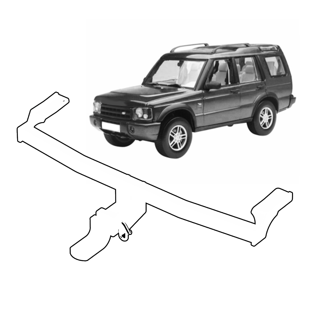 BTA | Heavy Duty Towbar | Landrover Discovery & Range Rover | ROV01H