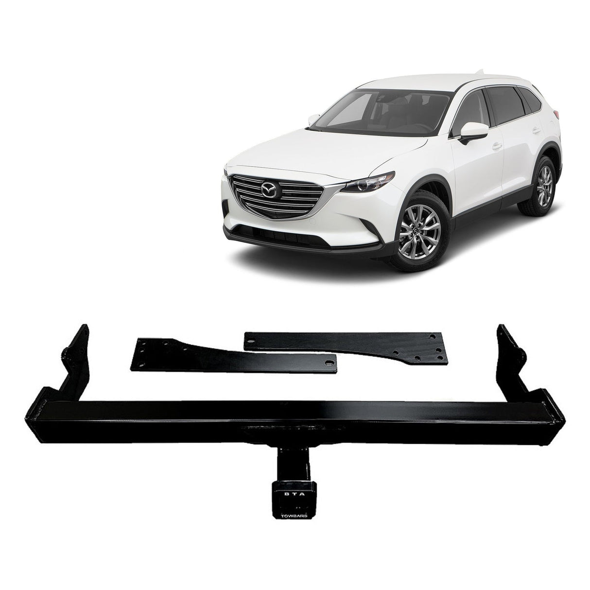 BTA | Heavy Duty Towbar | Mazda CX9 Wagon 2016–On | Capacity 2000kg | MAZ011H