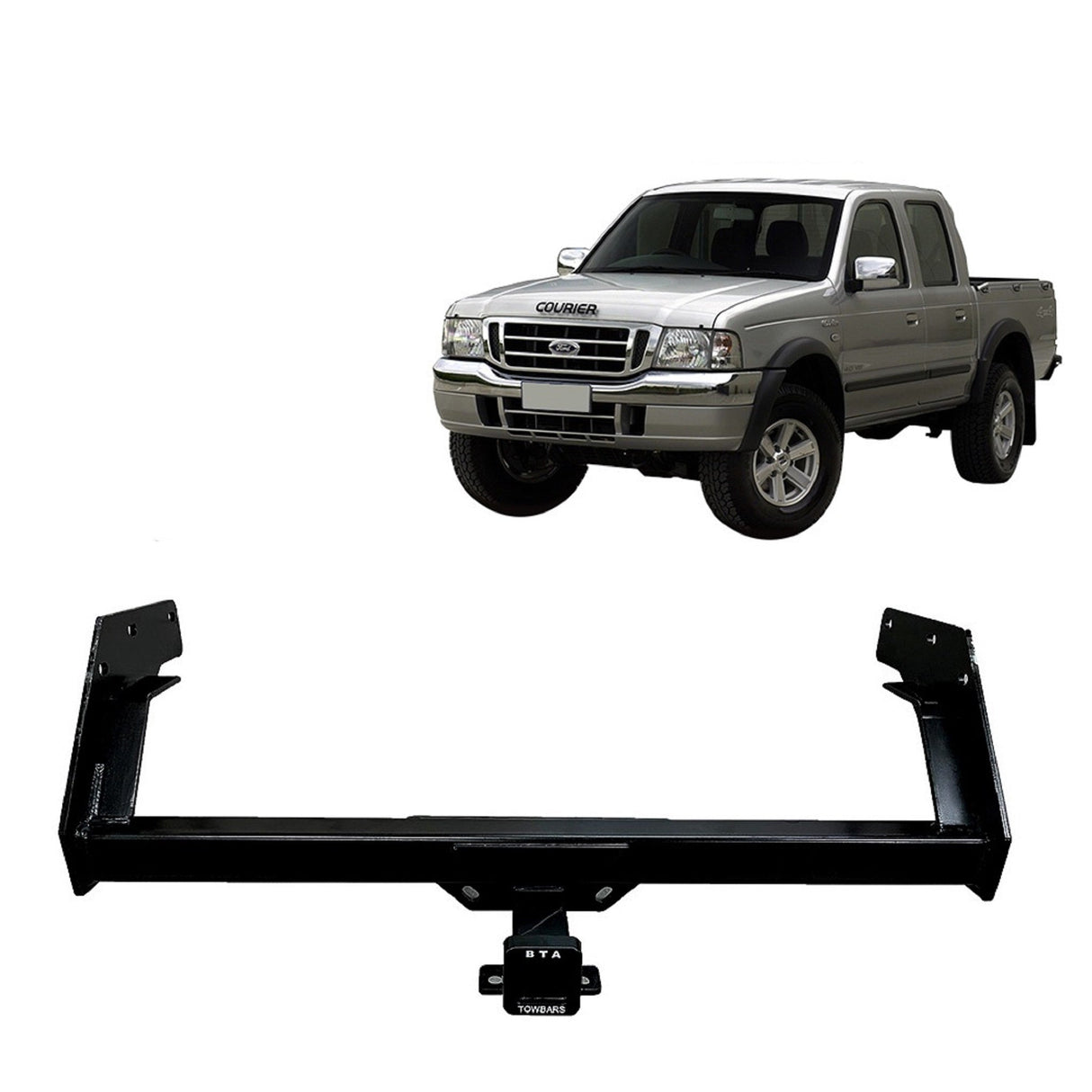 BTA | Heavy Duty Towbar | Ford Ranger Courier / Mazda BT50 B-Series 1999–2011 | Capacity up to 3000kg | MAZ03H