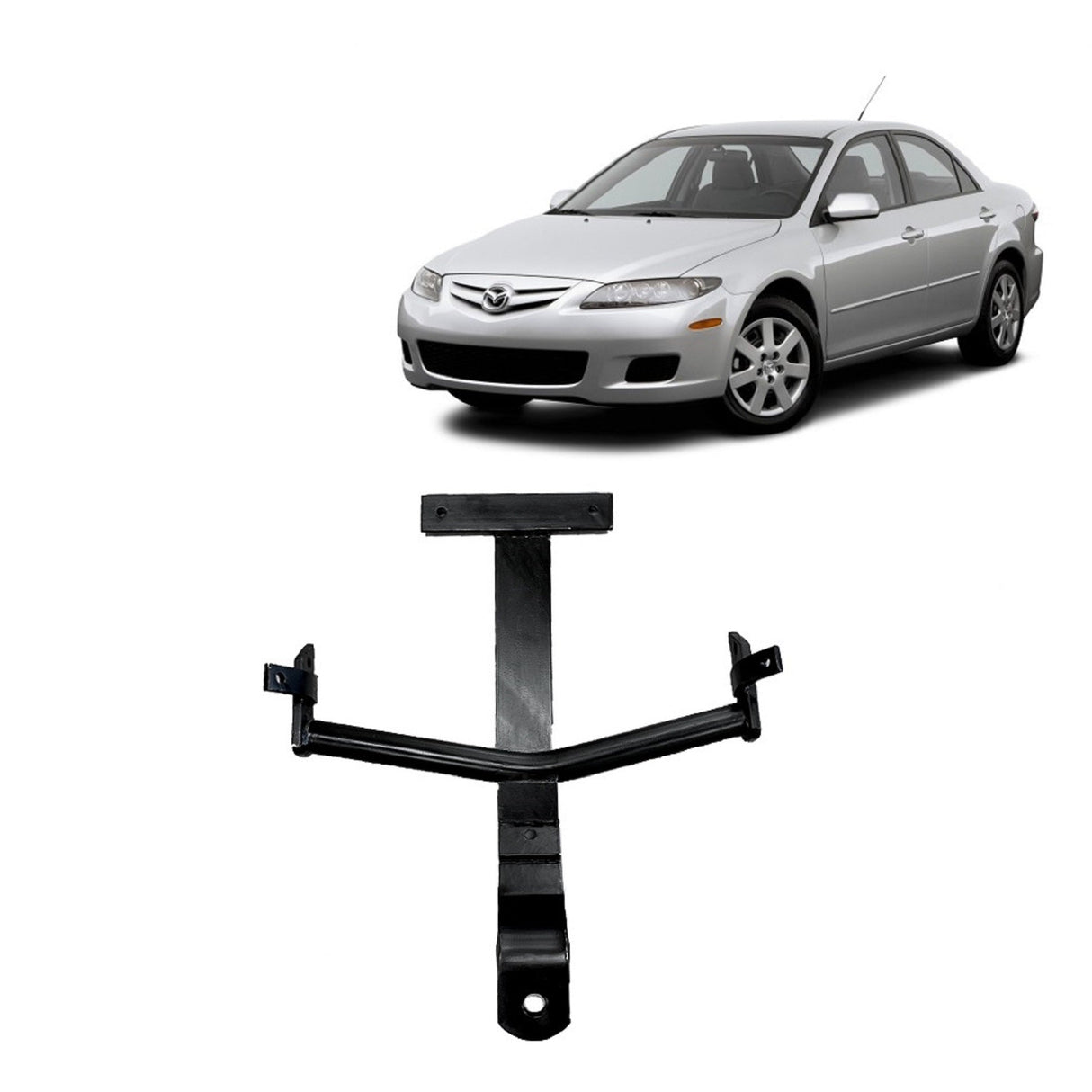 BTA | Light Duty Towbar | Mazda 6 Hatch / Sedan / Wagon 2002–2008 | Capacity 1000kg | MAZ058