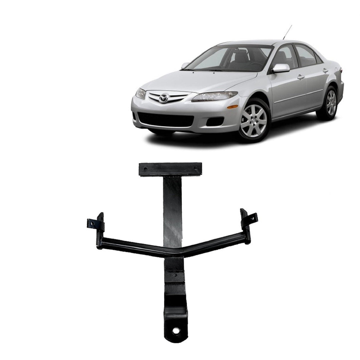 BTA | Light Duty Towbar | Mazda 6 Hatch / Sedan / Wagon 2002–2008 | Capacity 1000kg | MAZ058