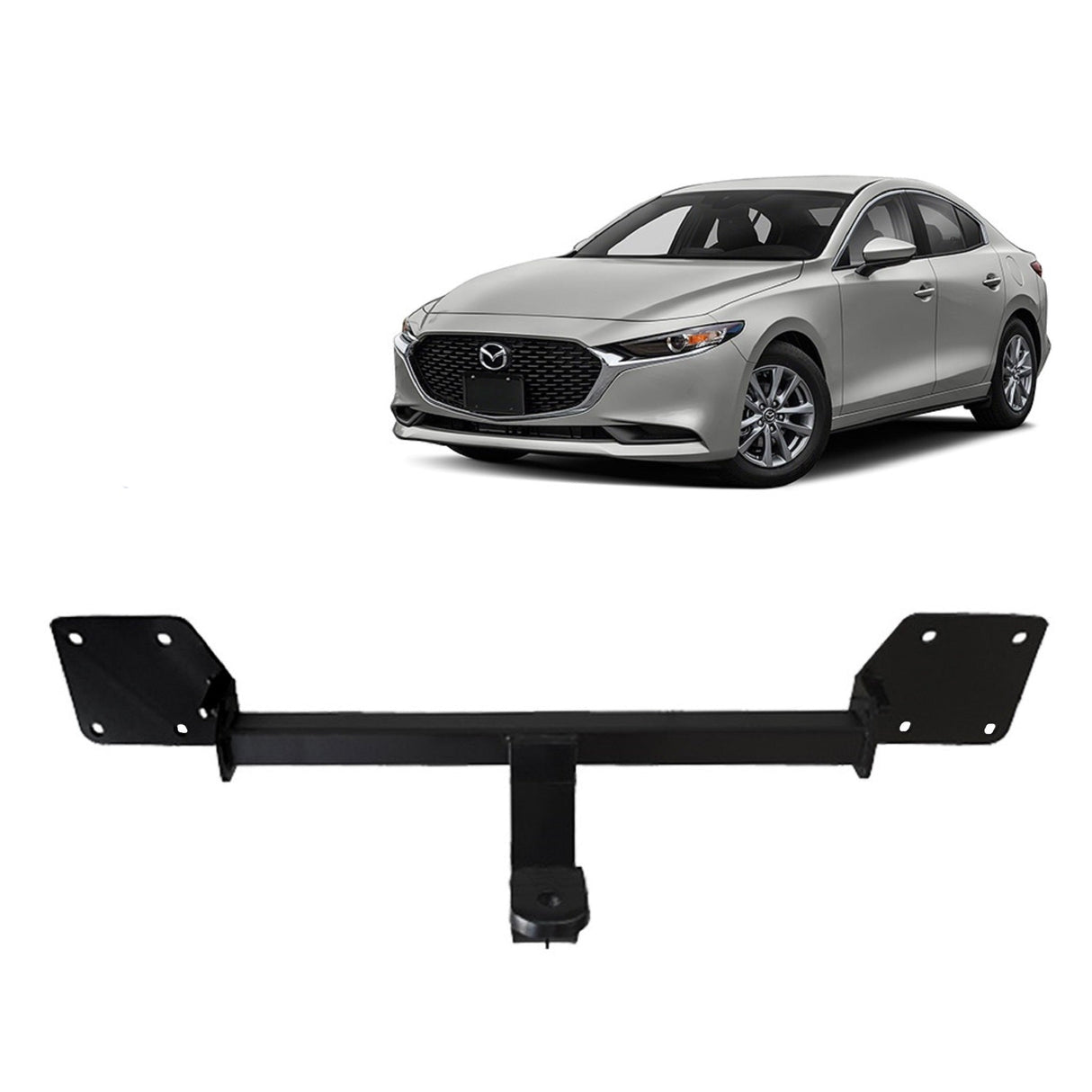 BTA | Light Duty Towbar | Mazda 3 Hatch & Sedan 2019–On | Capacity 1200kg | MAZ066