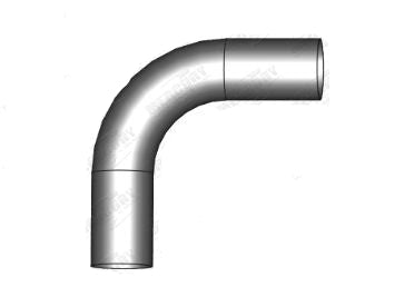 Mercury - 2.1/4" (57.15mm) 90 DEG. S409 MANDREL BEND 1.7D