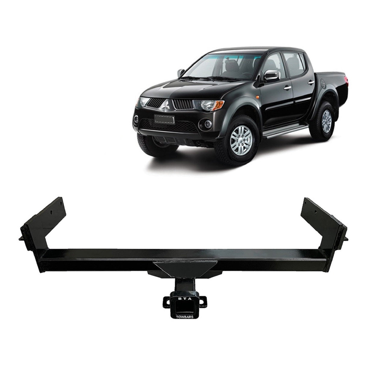 BTA | Heavy Duty Towbar | Mitsubishi Triton ML MN 2006–2015 | Capacity 3000kg | MITS07H